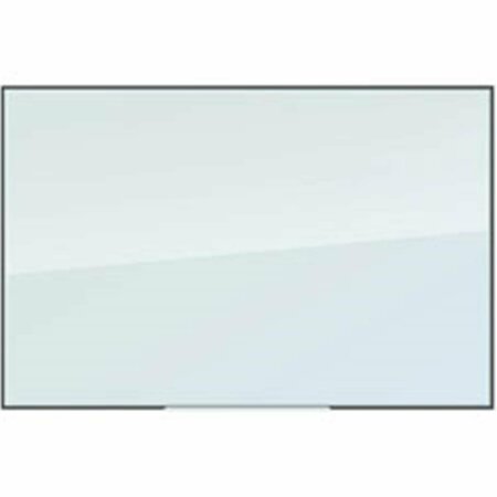 PAPERPERFECT Glass Dry Erase Board - Frost - 35 x 35 in. PA3192666